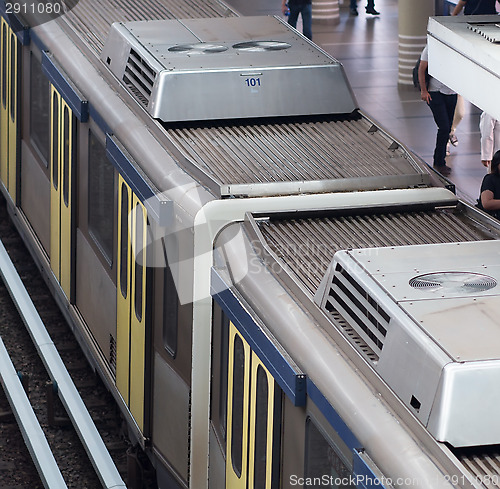 Image of Light Rail Train in Kuala Lumpur