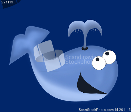 Image of Cartoon Whale
