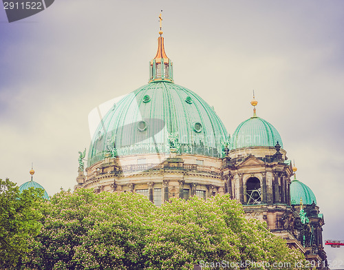 Image of Retro look Berliner Dom