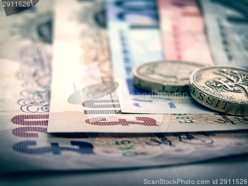 Image of Retro look Money picture