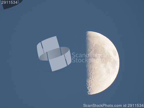 Image of First quarter moon