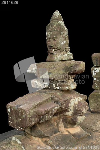 Image of sculpture at Ta Prohm