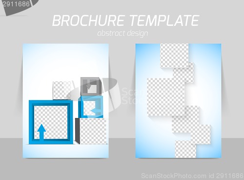 Image of Flyer template design