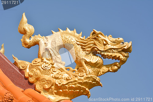 Image of Dragon religious decoration