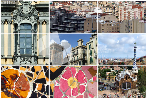 Image of Barcelona collage