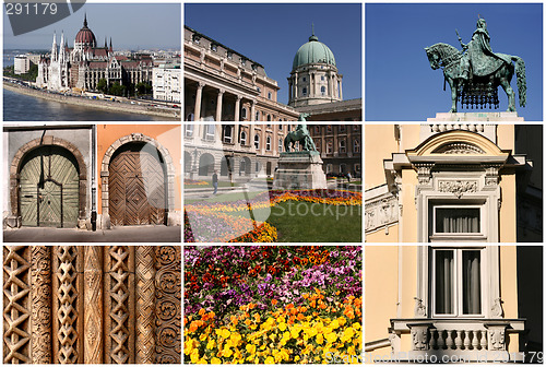 Image of Budapest collage