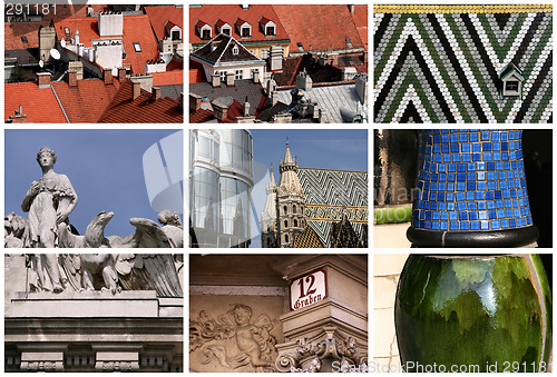 Image of Vienna landmarks collage