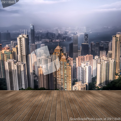 Image of Hong Kong skyscrapers