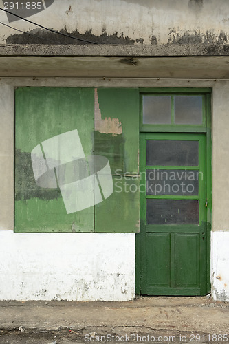Image of Old grunged door