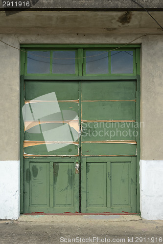 Image of Old grunged door