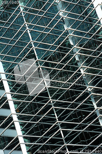 Image of office building background