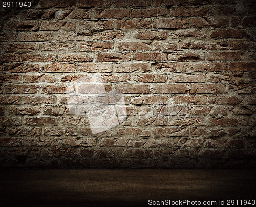 Image of grunge background room