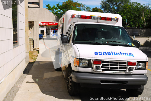 Image of Ambulance at Emergency