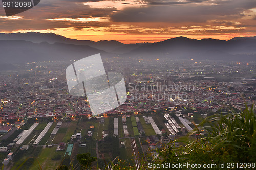 Image of Dramatic sunset