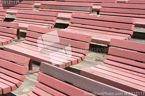 Image of Benches in the park