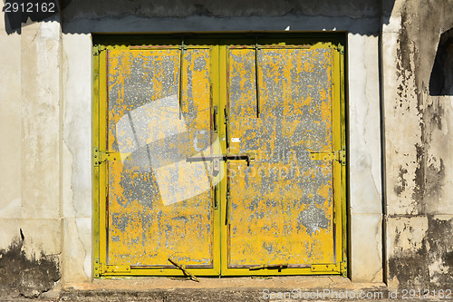 Image of Old rusty gate