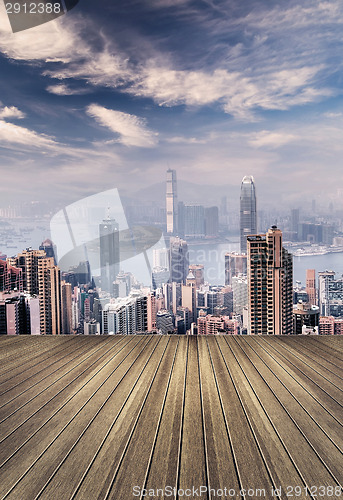 Image of Hong Kong skyscrapers