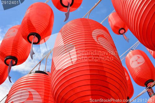 Image of red lanterns