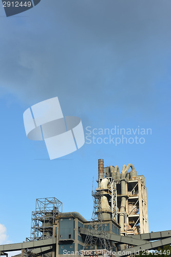 Image of Cement plant, factory