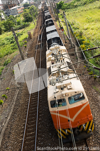 Image of Railroad with train