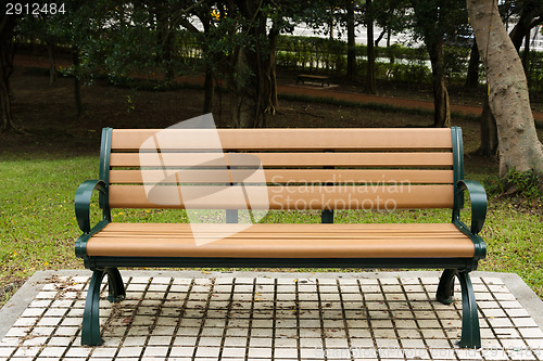 Image of Bench in the park