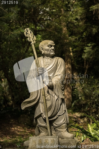 Image of Arhat Kanakbharadvaja statue