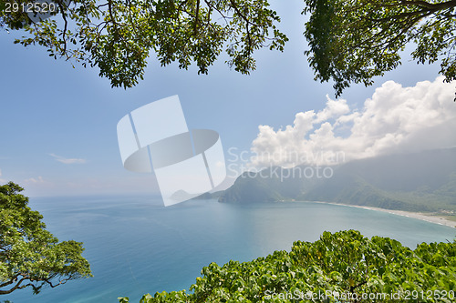 Image of Cingshuei Cliff and the sea