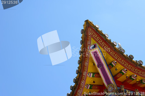 Image of Chinese temple roof