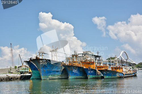 Image of Suao port in Taiwan