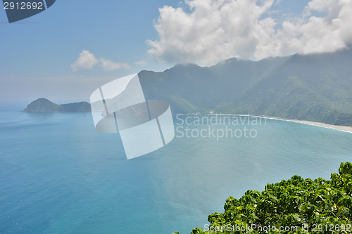 Image of Cingshuei Cliff and the sea