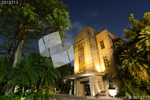 Image of Building at night scene