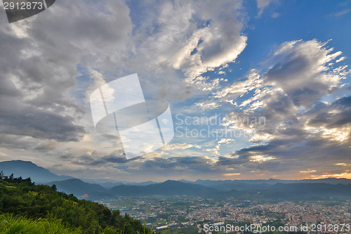 Image of Dramatic sunset