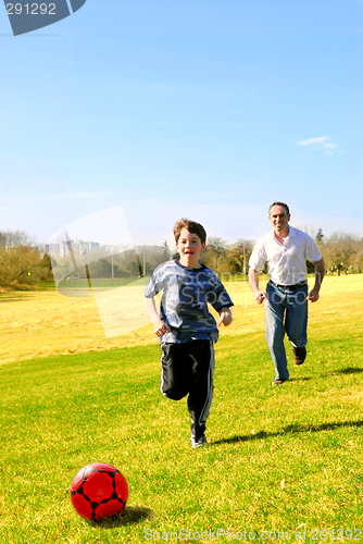 Image of Father and son