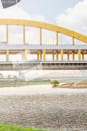 Image of river and bridge