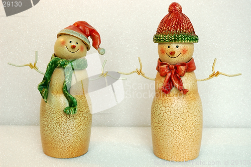 Image of Snowman Couple