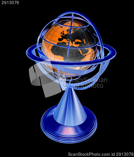 Image of Terrestrial globe model 