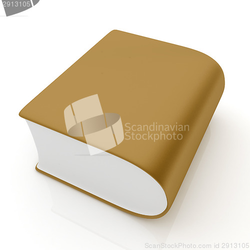 Image of Glossy Book Icon isolated on a white background 