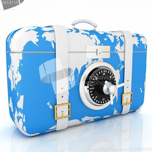 Image of suitcase-safe for travel 