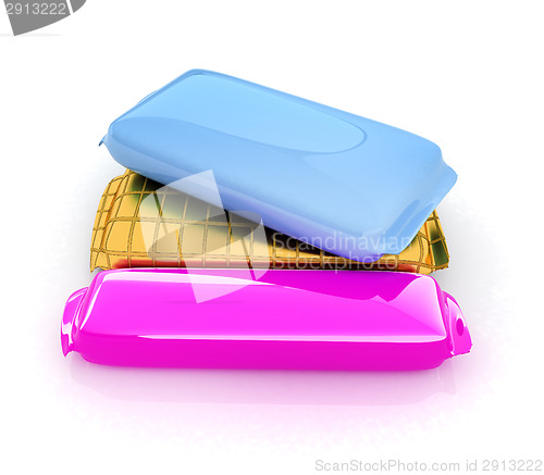 Image of 3d candy bar