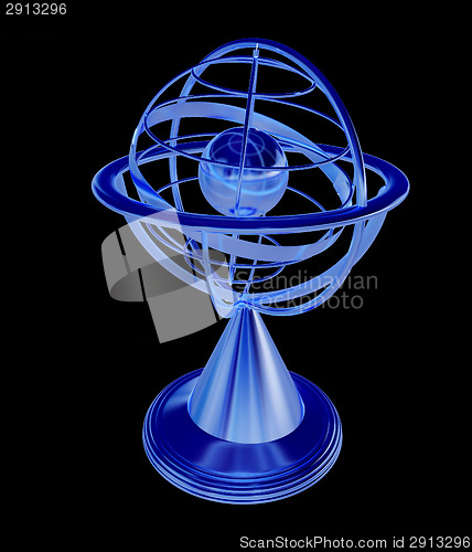 Image of Terrestrial globe model 