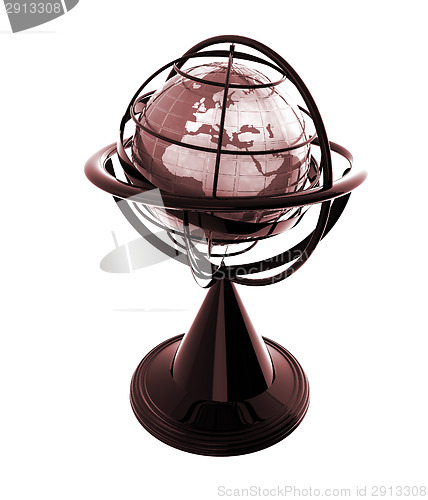 Image of Terrestrial globe model 