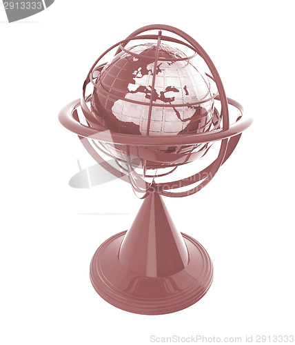 Image of Terrestrial globe model 