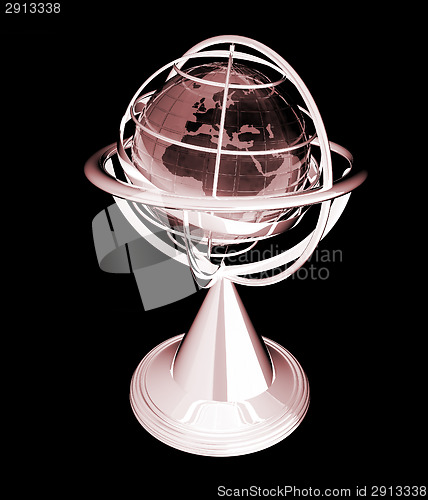 Image of Terrestrial globe model 