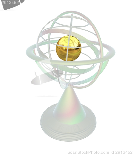 Image of Terrestrial globe model 