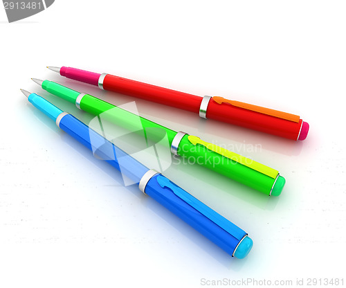 Image of corporate pen design 