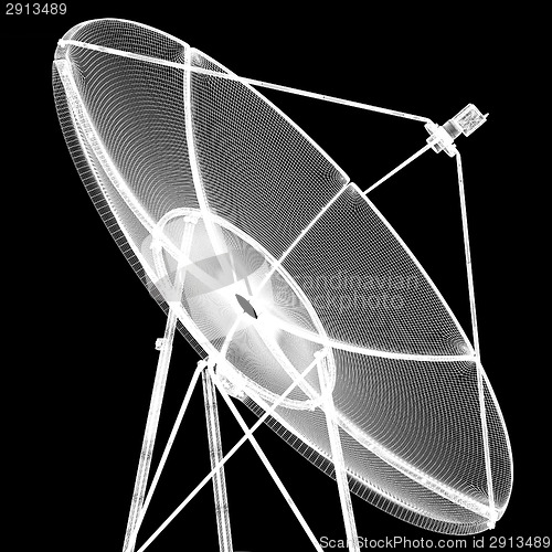 Image of 3d satellite Line