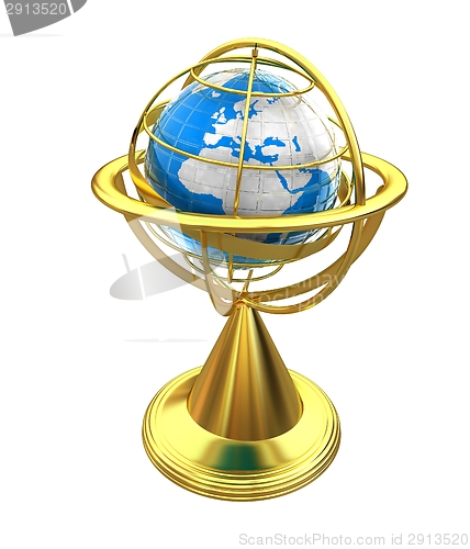 Image of Terrestrial globe model 