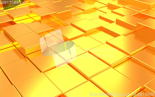 Image of Abstract metall gold background 