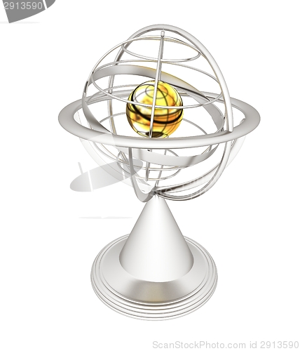 Image of Terrestrial globe model 