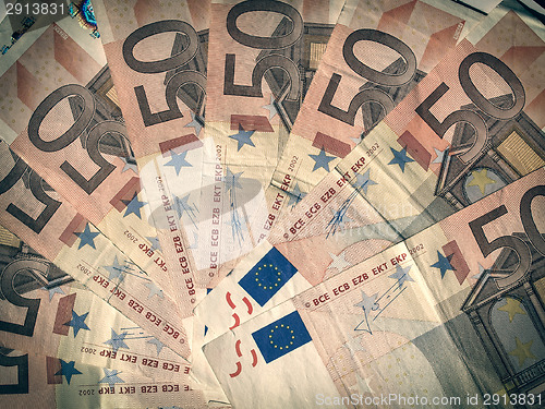 Image of Retro look Euro note